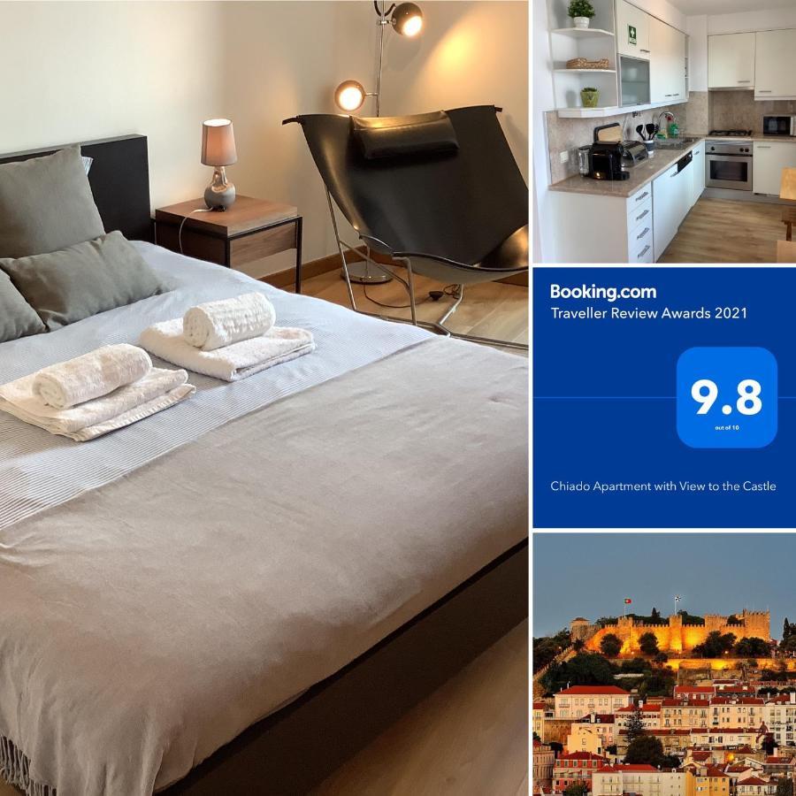 Chiado Apartment With View To The Castle ลิสบอน ภายนอก รูปภาพ